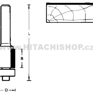 Fréza lícovací 711038
