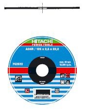 Řezný kotouč ocel 752514