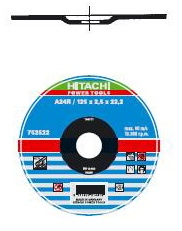 Řezný kotouč ocel 752521