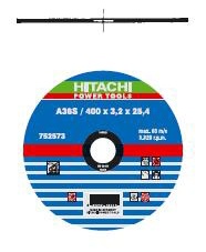 Řezný kotouč ocel 752572