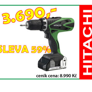 Aku vrtací šroubovák DS18DSFL - AKCE