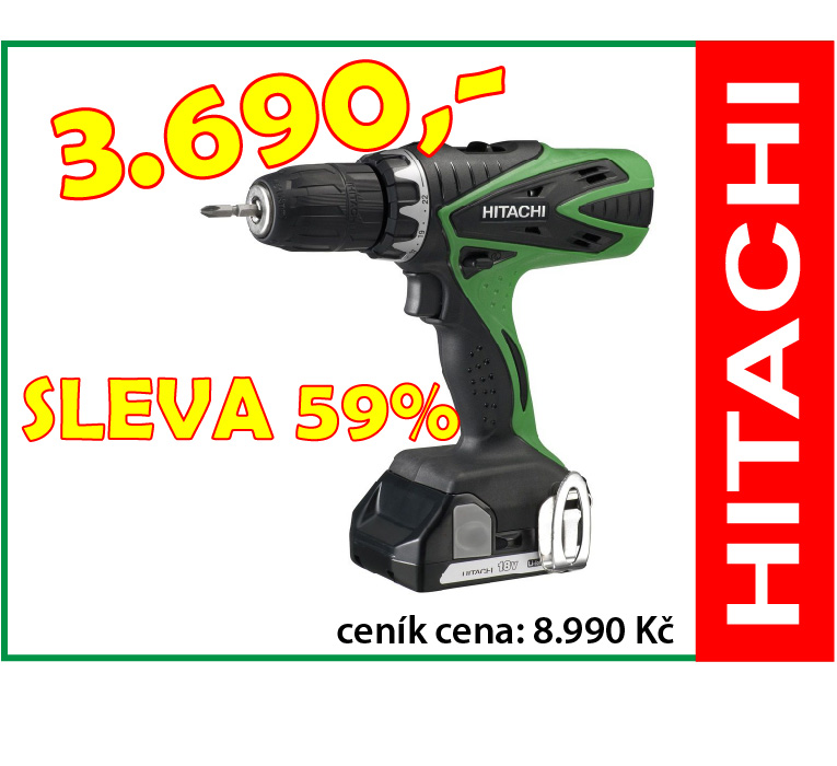 Aku vrtací šroubovák DS18DSFL - AKCE