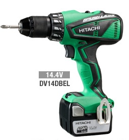 Aku příklepový vrtací šroubovák DV14DBEL 4,0 Ah Li-ion NOVINKA ZAVÁDĚCÍ CENA DO 31.1.2014